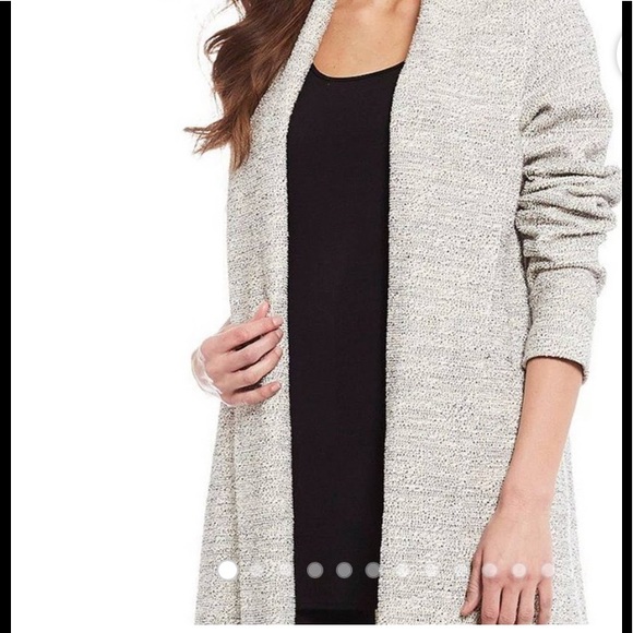Eileen Fisher Grano Organic Cotton Blend Jacket in Soft White - Picture 1 of 16